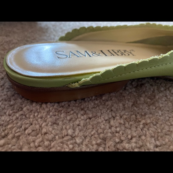 Vintage Sam Libby mint shoes - Picture 3 of 4